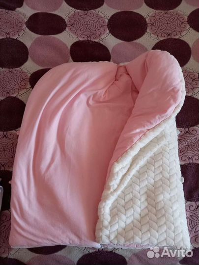 Конверт на выписку для девочки зима