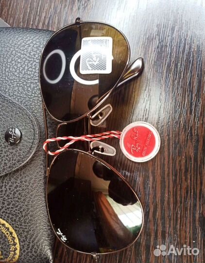 Очки авиаторы ray ban(полный комплект)