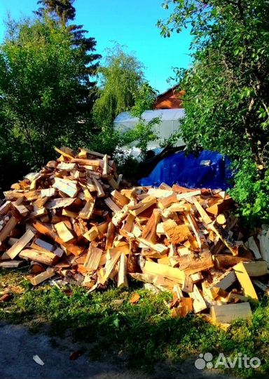 Дрова колотые от 1 куба