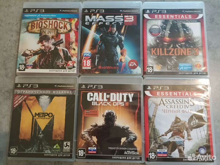 Игры для приставок ps3