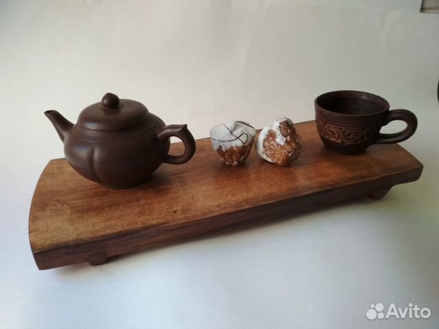 Доска из дерева сервировочная