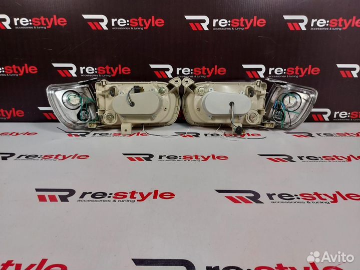 Фары Nissan Terrano R50 LED Темные S2284