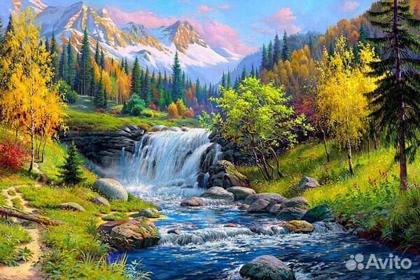 Картина по номерам 40x50 Непревзойденная красота г