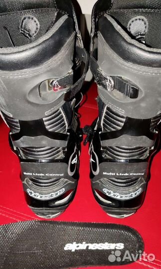 Мотоботы Alpinestars smx plus 39, маломерят на 38