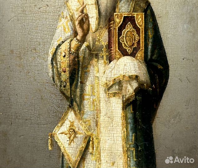 Икона Святой Алексий Митрополит Московский