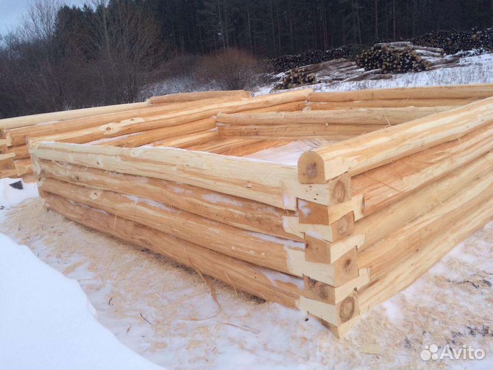 Изготовим сруб любых размеров