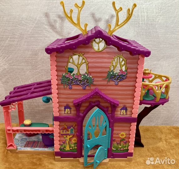 Игровой набор Enchantimals: куклы и 2 домика