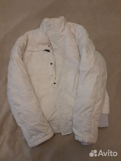 Мужская зимняя куртка белая