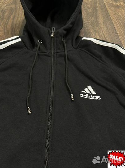 Флисовый спортивный костюм Adidas