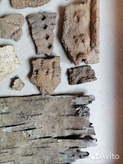 Фрагменты древней керамики Бронзовый век