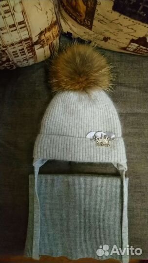 Детская Шапка + Снуд