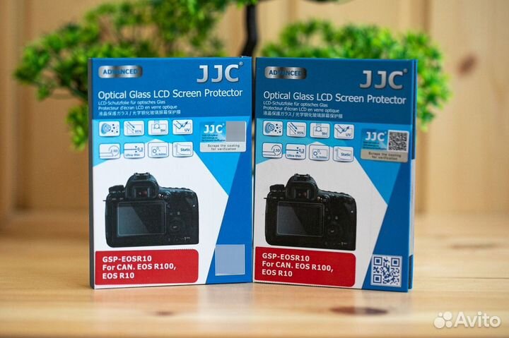 Защитное стекло JJC для Canon RP R8 R6 R5