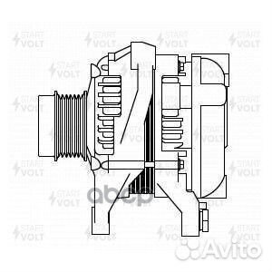 Генератор toyota camry 15/camry 18- 2.0I 120A