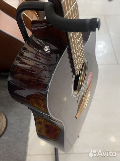 Гитара электроакустическая fender CD-60SCE ALL MAH