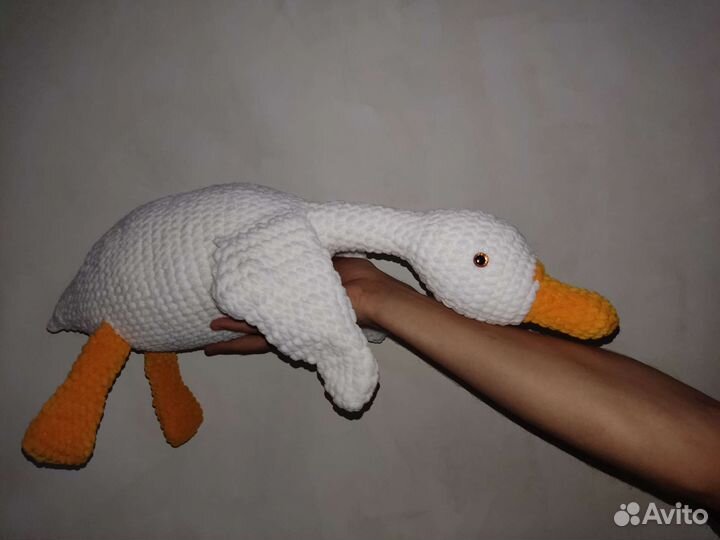 Мягкая игрушка гусь