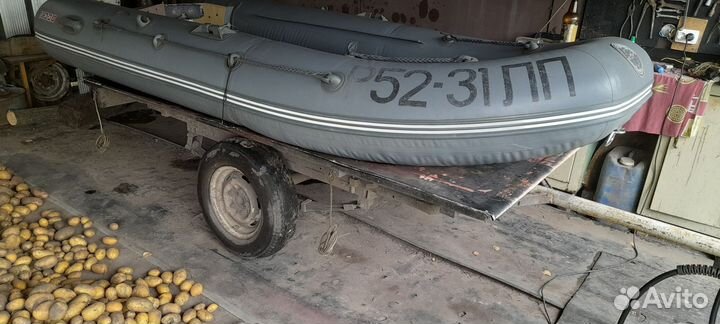 Лодка пвх cayman 330 с мотором тохатсу 9.8