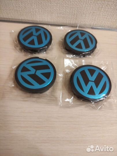 Центральные колпачки для дисков VW