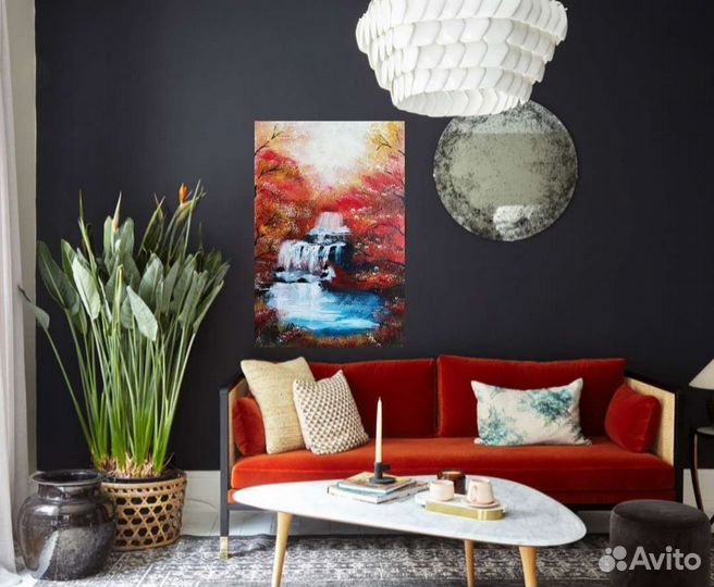 Картина ручной работы на холсте