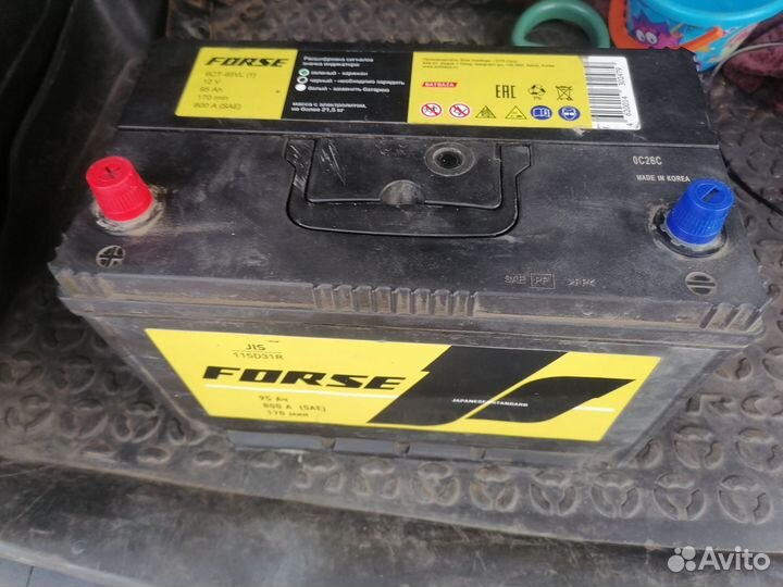 Аккумулятор автомобильный бу