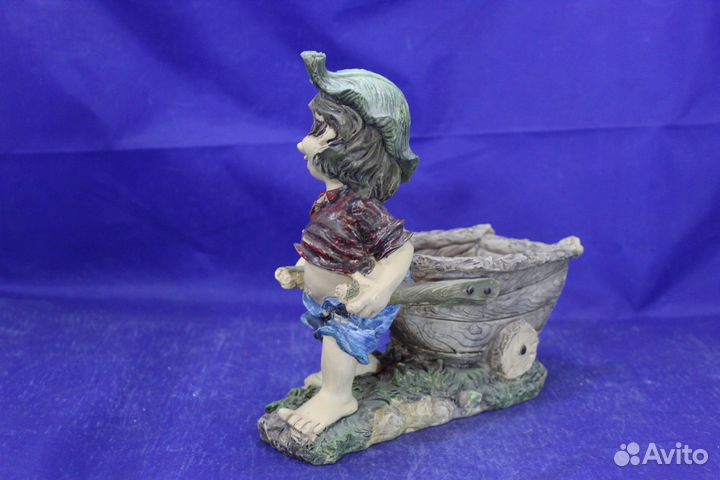 Статуэтки холодный фарфор полистоун девочка мальчи