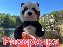 Костюм ростовой куклы мишка Панда надувной