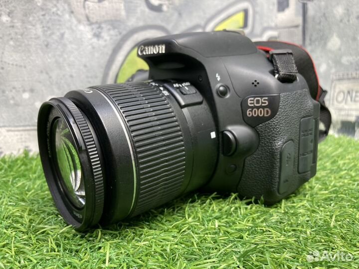 Canon 600D kit 18-55mm 3.5-5.6 III (16.400 кадров)