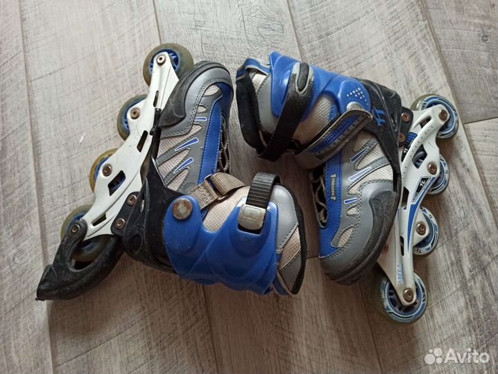 Роликовые коньки раздвижные 35-38 р