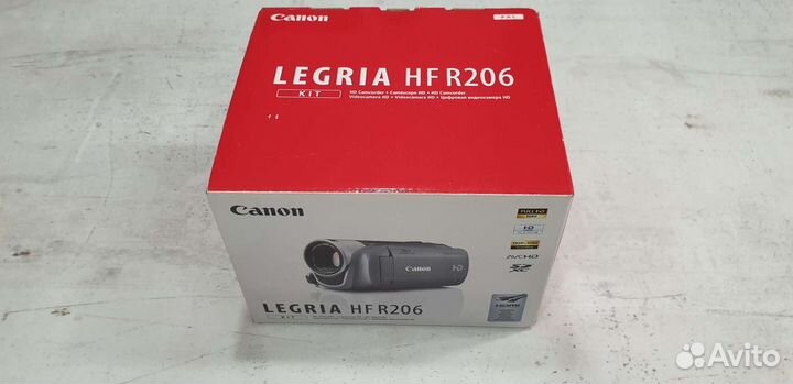 Цифровая видеокамера Canon Legria HF R206