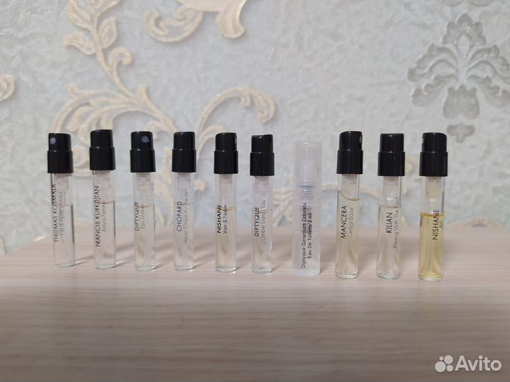 Миниатюры парфюм 1-2 мл без упаковки