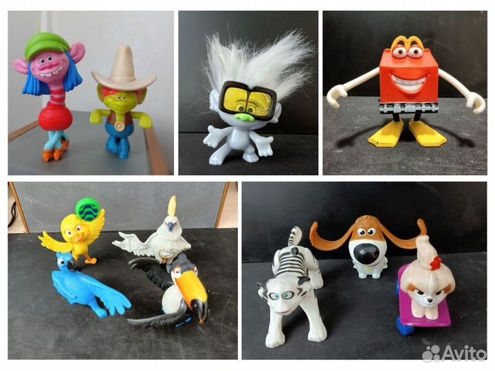 Коллекционные фигурки McDonalds Happy Mill 2011-22