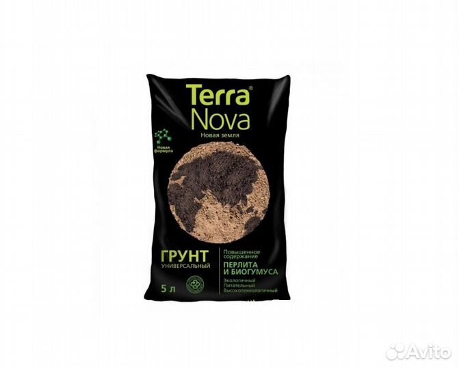 Торфогрунт Terra Nova Универсальный, 5 л