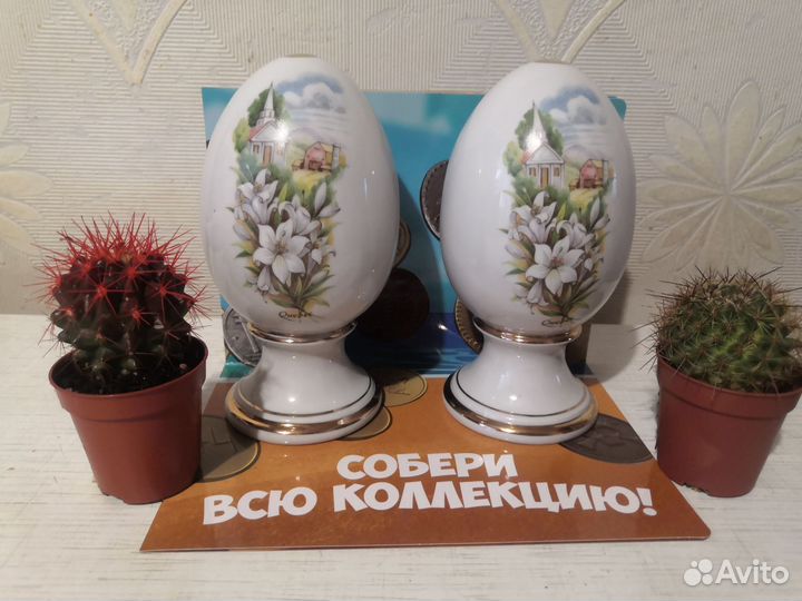 Форфоровые пасхальные яйца