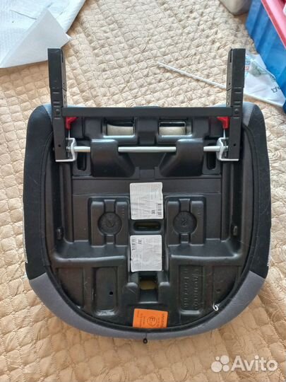 Автокресло бустер isofix широкое
