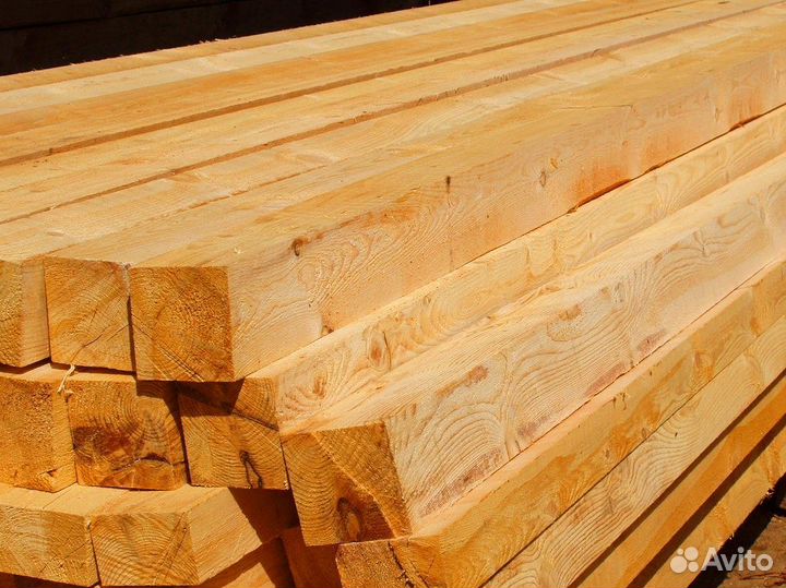 Строганный брус лиственница, сухой от производител