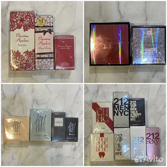 Оригинальный парфюм упаковки полноразмеры часть 1