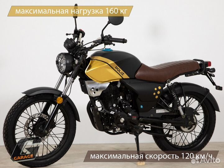 Мотоцикл Banditos 200 NEW Gold&Black 2024