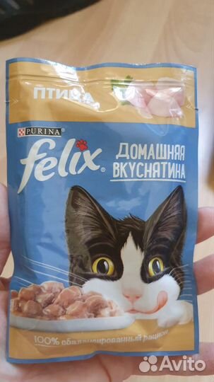 Корм для кошек felix