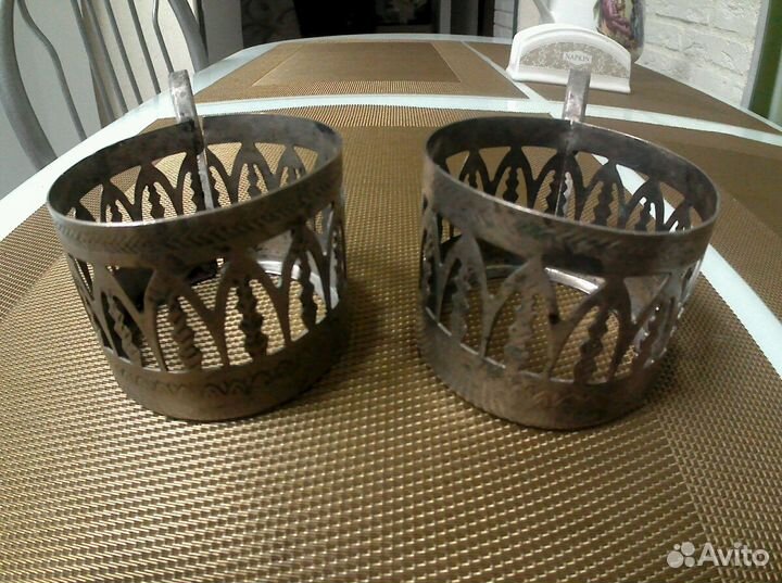 Подстаканники, штамп. 60-70г. СССР