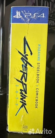 Игра ps4 cyberpunk 2077 steelbook edition