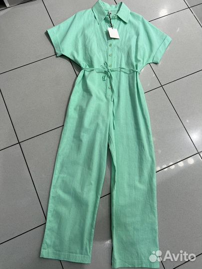 Комбинезон льняной