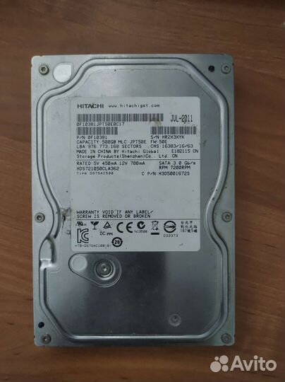 Жесткий диск HDD 1 тб