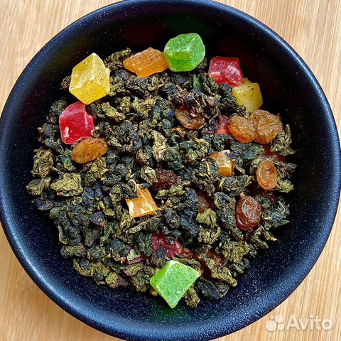 Чай Улун ананас в шампанском 100гр