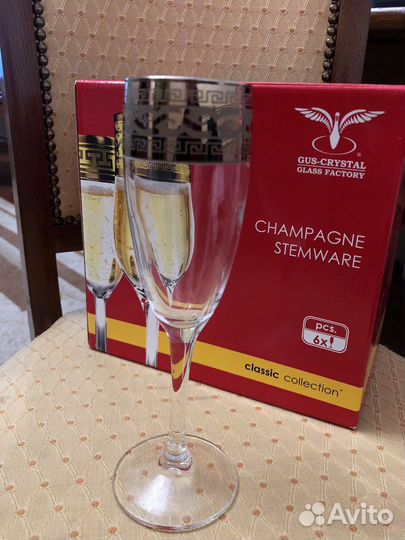 Хрустальные фужеры