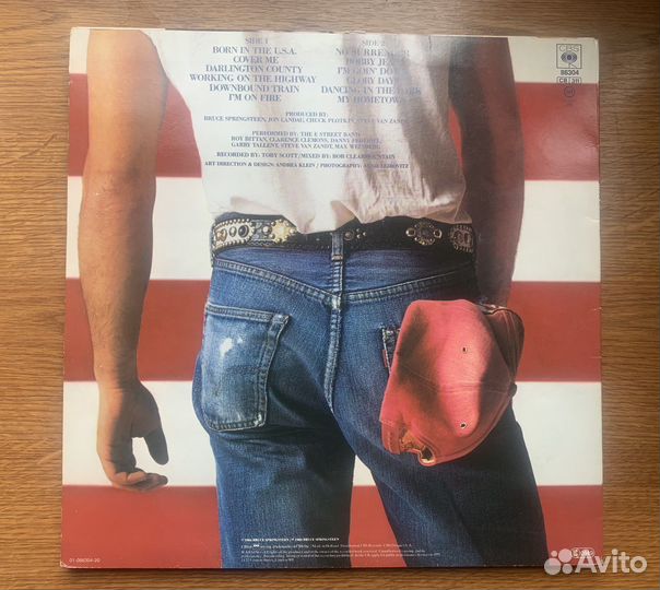 Bruce springsteen born in the usa винил