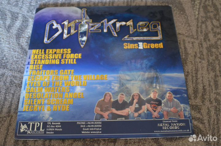 Blitzkrieg Sins and Greed