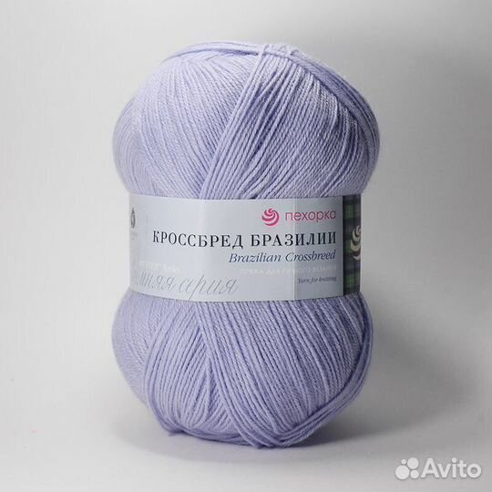 Пряжа Пехорка Кроссбред Бразилии
