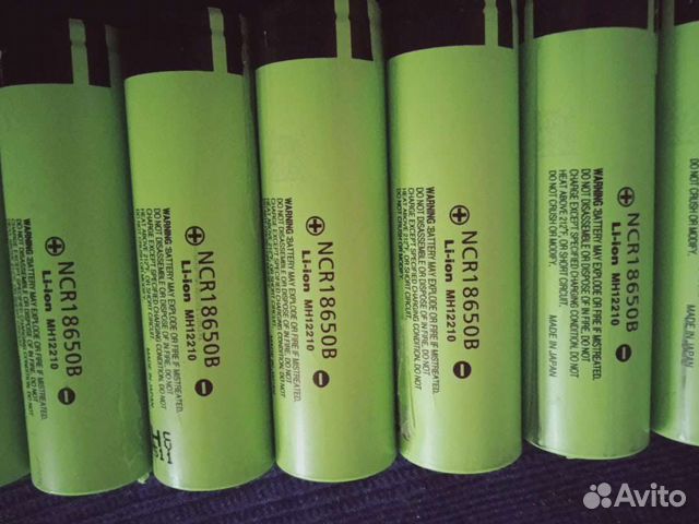 Аккумуляторы 18650 высокотоковые японские