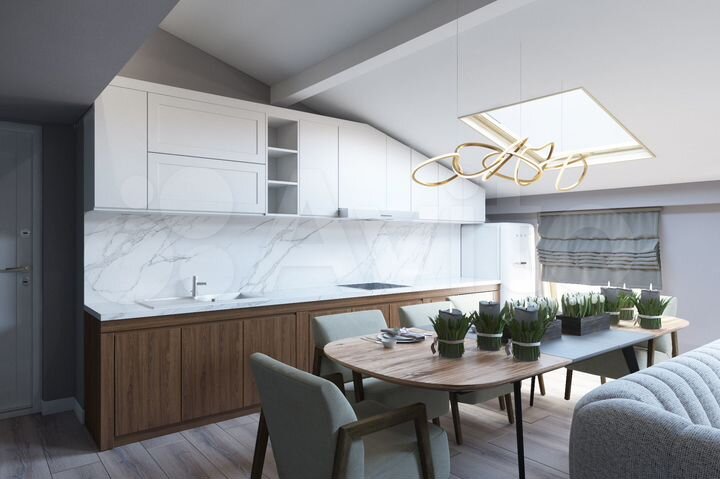 2-к. квартира, 66,3 м², 5/5 эт.