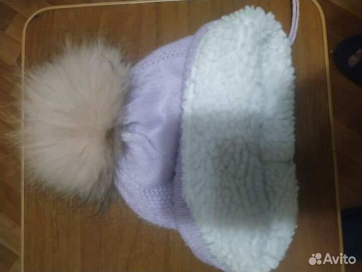 Шапка зимняя для девочки 2 года