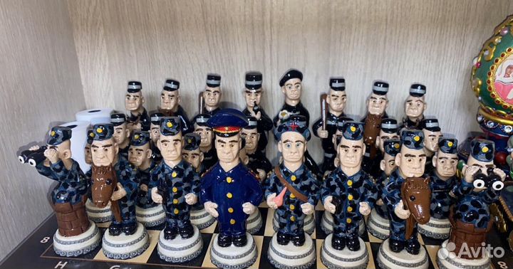 Шахматные фигуры ручной работы